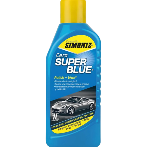 Cera Súper Blue Simoniz Revive El Color 1000ml